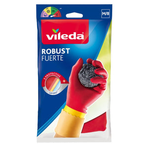 Vileda handschoenen robust medium 1 paar