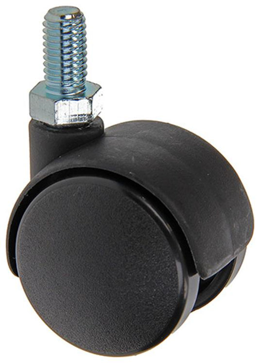 Mack by tente 1014390 - dubbel rol zwart schroefdraad 35mm | 10 stuks