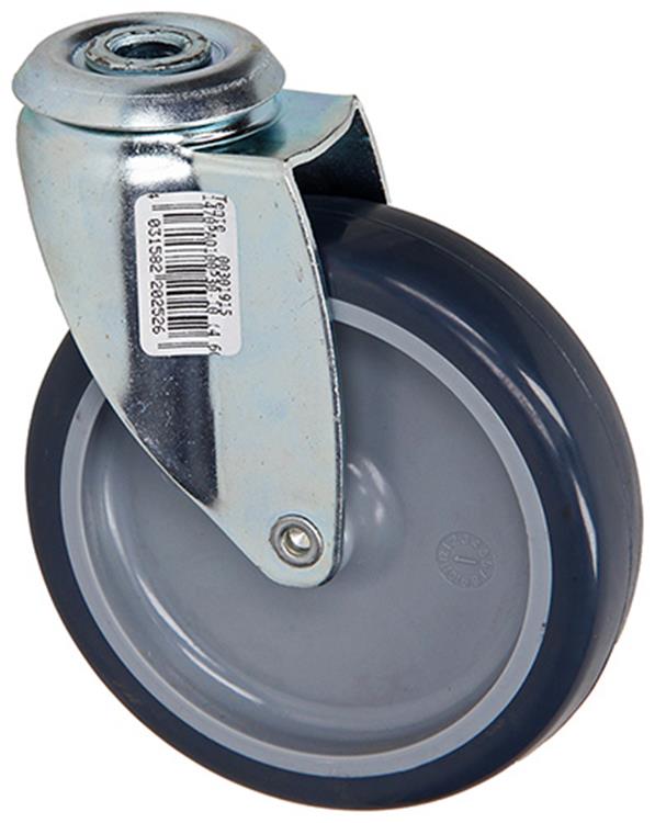 Afbeelding laden in galerijviewer, Mack by tente 1003694 - rubber rol 2 kogell.centr. gatø100mm | 4 stuks
