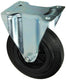 Mack by tente 1049129 - vast wiel bevestigingsplaat rubber met nylon velg 160mm | 4 stuks
