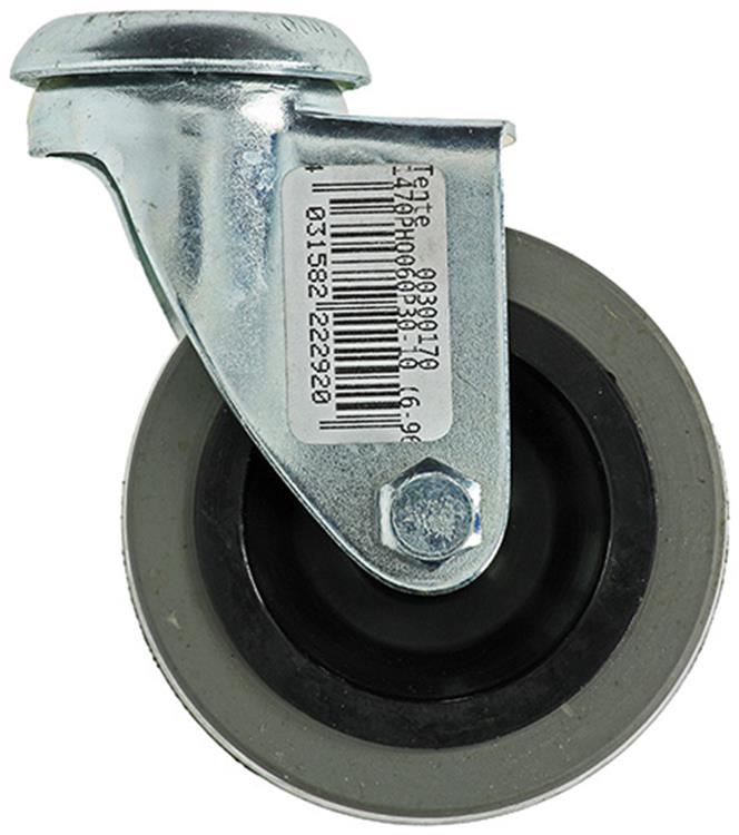 Afbeelding laden in galerijviewer, Mack by tente 1013183 - rubber rol 2 kogellagers centrgat 60mm | 6 stuks
