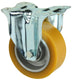 Mack by tente 1058928 - vast wiel, pu loopvlak plaat 100 mm | 4 stuks