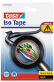 Tesa isolatietape zwart - 10 m x 15 mm