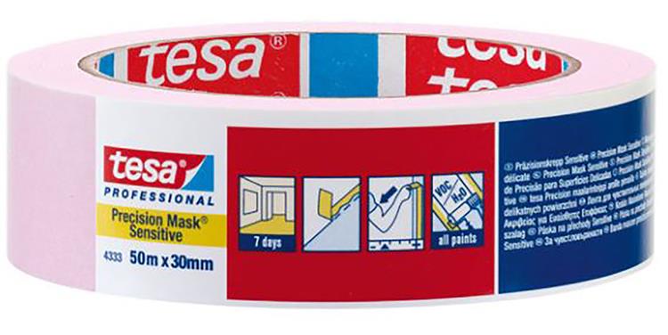 Afbeelding laden in galerijviewer, Tesa professional 1009792 - 4333 prec mask sens 50m x 38mm | 4 stuks
