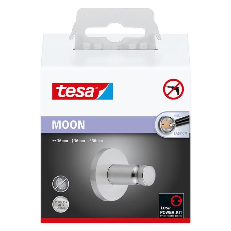 Afbeelding laden in galerijviewer, Tesa 1061428 - moon handdoekhaak | 1 stuks
