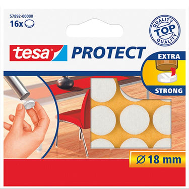 Tesa 1003207 - vilt 18mm wit a16st | 20 stuks