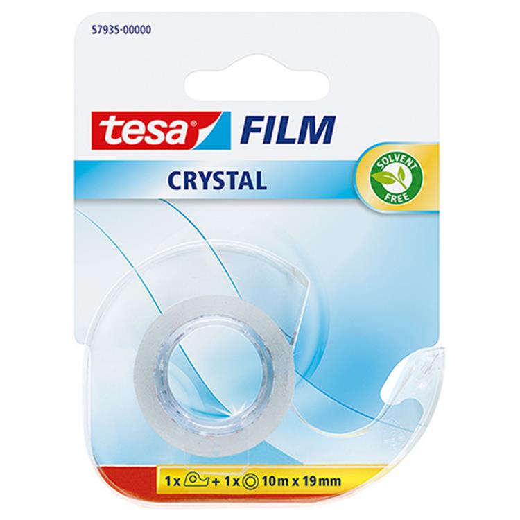 Afbeelding laden in galerijviewer, Tesa - bureautape - 10m x 19mm - transparant - inclusief dispenser
