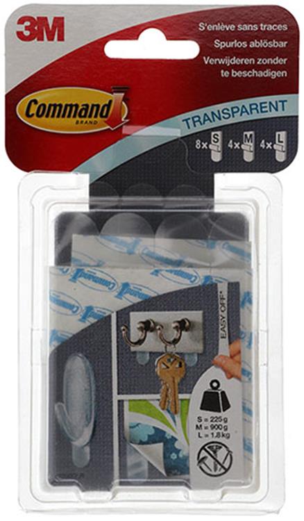 Afbeelding laden in galerijviewer, 3m 1009242 - command strips 8xs 4xm 4xl | 16 stuks
