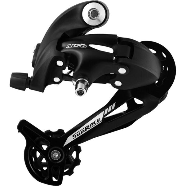 Sunrace rdm57 achterderailleur 7 8v lange kooi in box