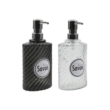 Svenska living zeeppomp glas 9x6,5x20cm zeeppomp glas 9x6,5x20cm