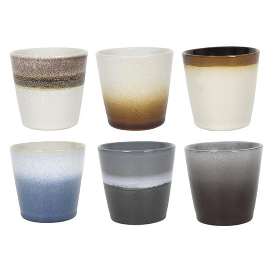 Svenska living koffiemok 'storm' ø7,5cm 200ml doos a 6 stuks