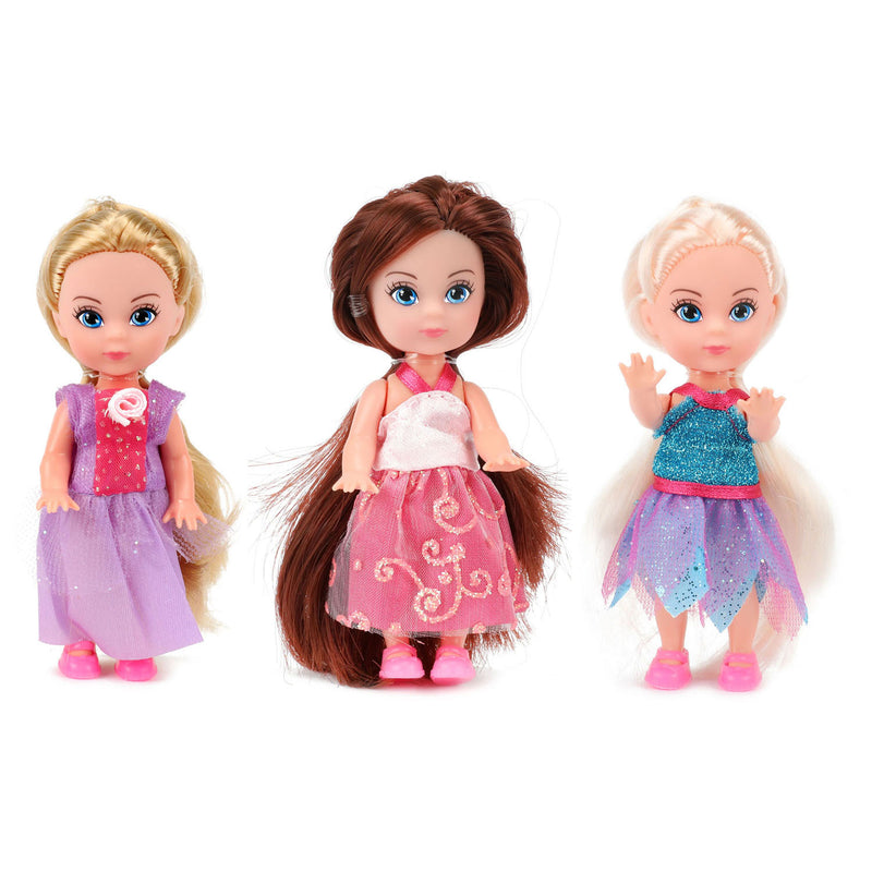 Load image into Gallery viewer, Beau baby mini babypop prinses, 11cm
