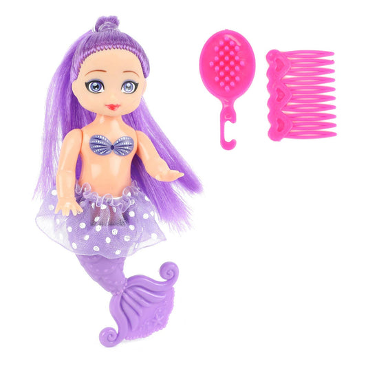 Toi-toys toi toys mermaids zeemeerminpop 12cm met 2 kammetjes