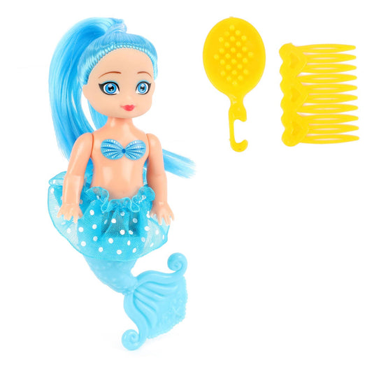 Toi-toys toi toys mermaids zeemeerminpop 12cm met 2 kammetjes