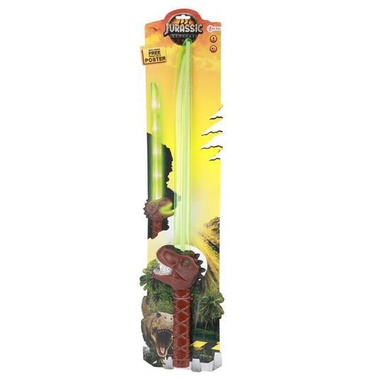 Toi-toys jurassic revival lichtzwaard t-rex dino licht en geluid