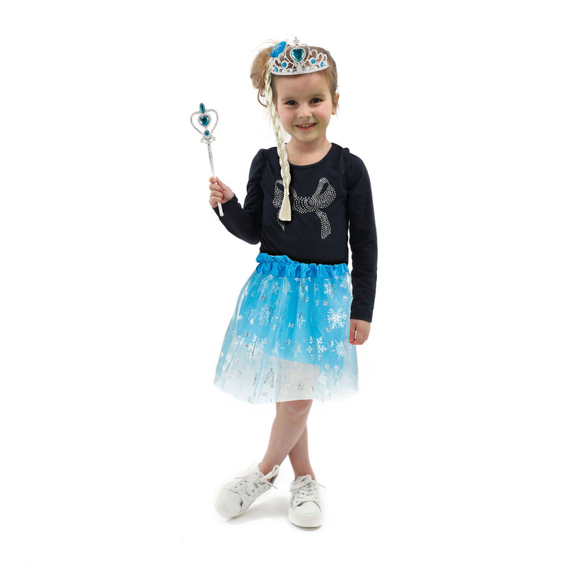 Afbeelding laden in galerijviewer, Toi-toys ice princess met tutu, tiara en staf prinses
