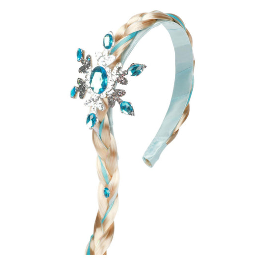 Toi-toys toi toys ice princess diadeem met lange vlecht met ijskristallen
