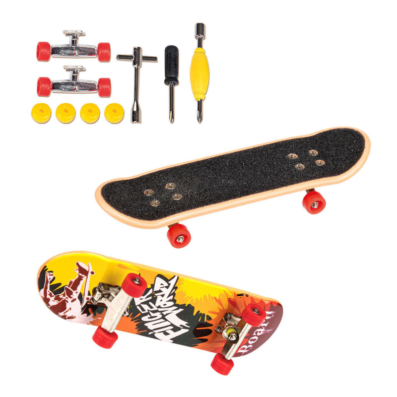 Load image into Gallery viewer, Toi-toys skate vinger skateboard met extra wielen
