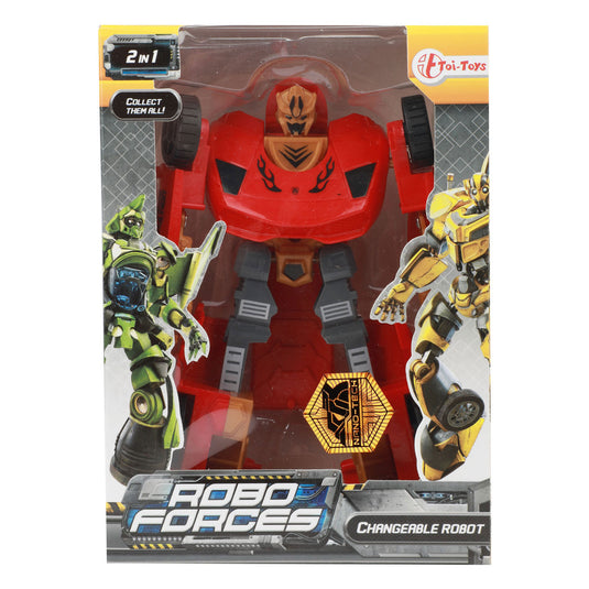Roboforces transformeer robot speelgoedauto - uni