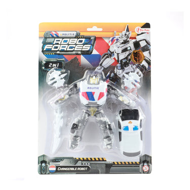 Toi-toys toi toys roboforces veranderrobot -politieauto- (nl)