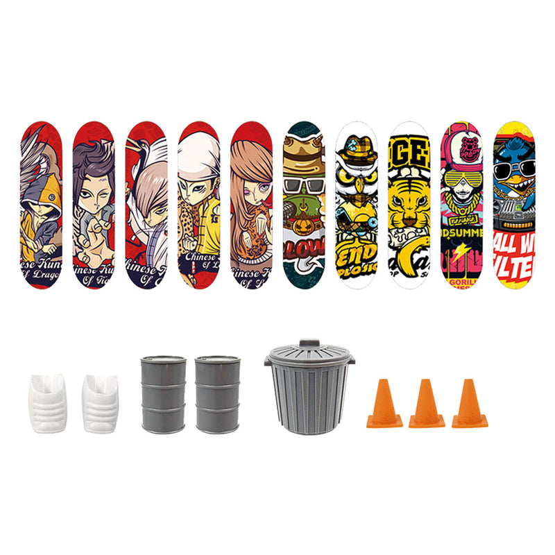 Load image into Gallery viewer, Toi-toys skate vinger skateboard met accessoires
