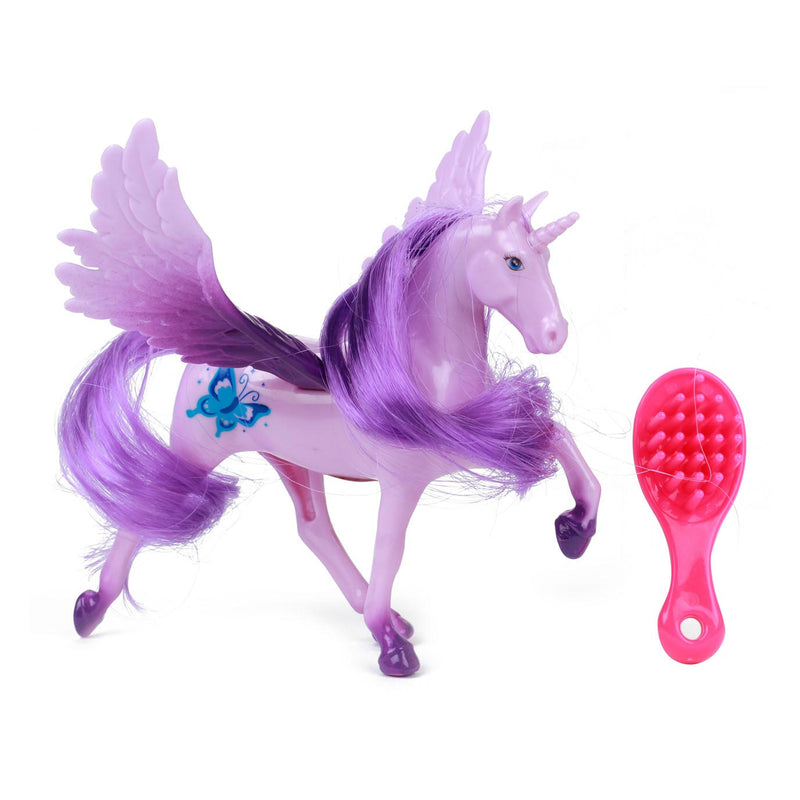 Load image into Gallery viewer, Toi-toys toi toys eenhoorn pegasus met borstel
