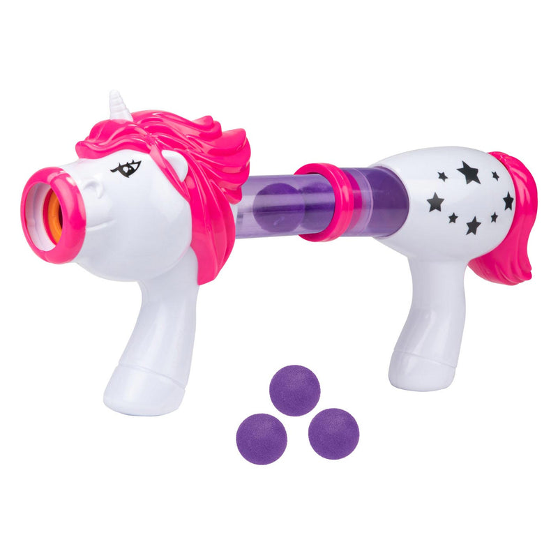Load image into Gallery viewer, Dream horse eenhoorn afschietpistool met foamballen
