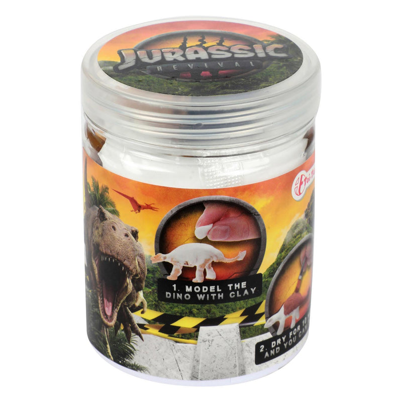 Load image into Gallery viewer, World of dinosaurs air clay modelleer je eigen dino kleiset
