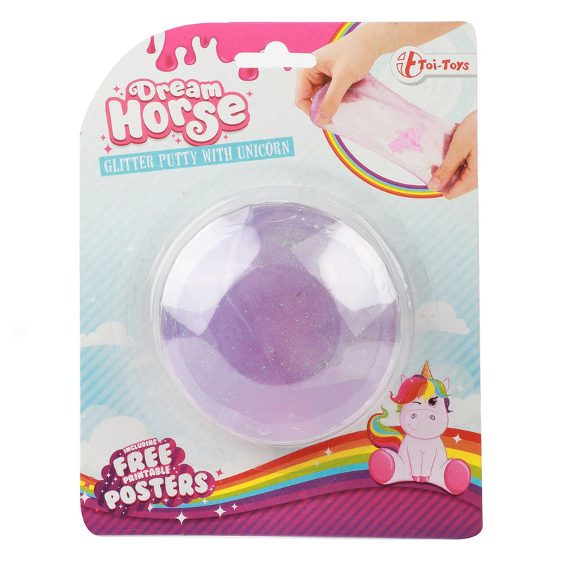 Load image into Gallery viewer, Toi-toys toi toys glitter putty met unicorn
