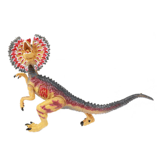 Toi-toys world of dinosaurs dilophosaurus, beweegbare dino met geluid