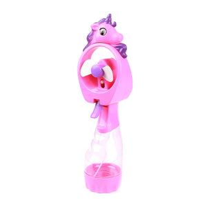 Toi-toys eenhoorn handventilator met sproeier - kleurrijk speelgoed.