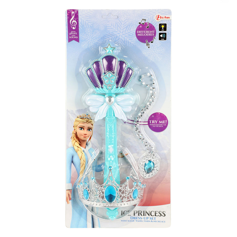 Load image into Gallery viewer, Toi-toys ice princess toverstaf prinses met licht en geluid
