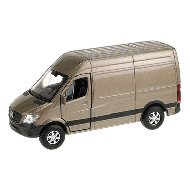 Welly mercedes-benz sprinter panel bus modelauto - 1:34