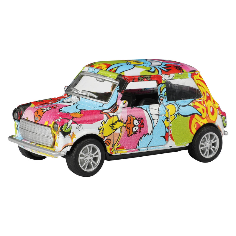 Afbeelding laden in galerijviewer, Twisk metalworld pull-back graffiti auto

