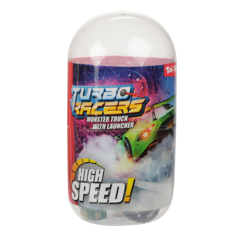 Afbeelding laden in galerijviewer, Turbo racers monster truck met afschieter in ei
