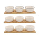 Food for fun schaalset op bamboe plank 9x6x33cm