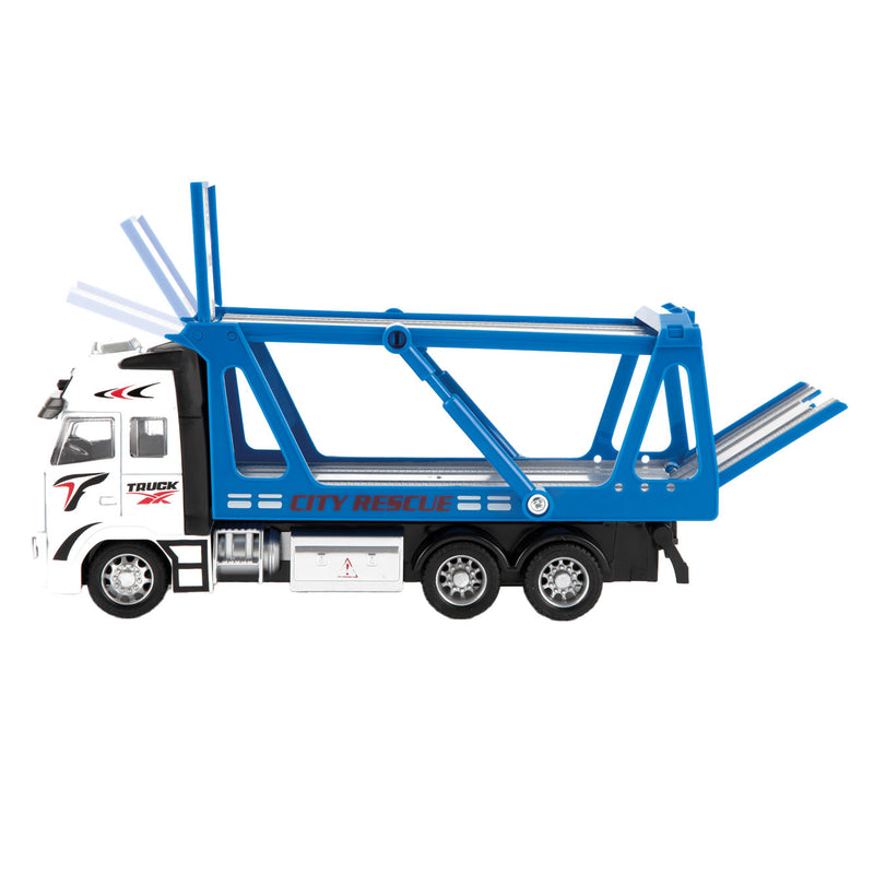 Afbeelding laden in galerijviewer, Toi-toys sleepwagen blauw 12 cm
