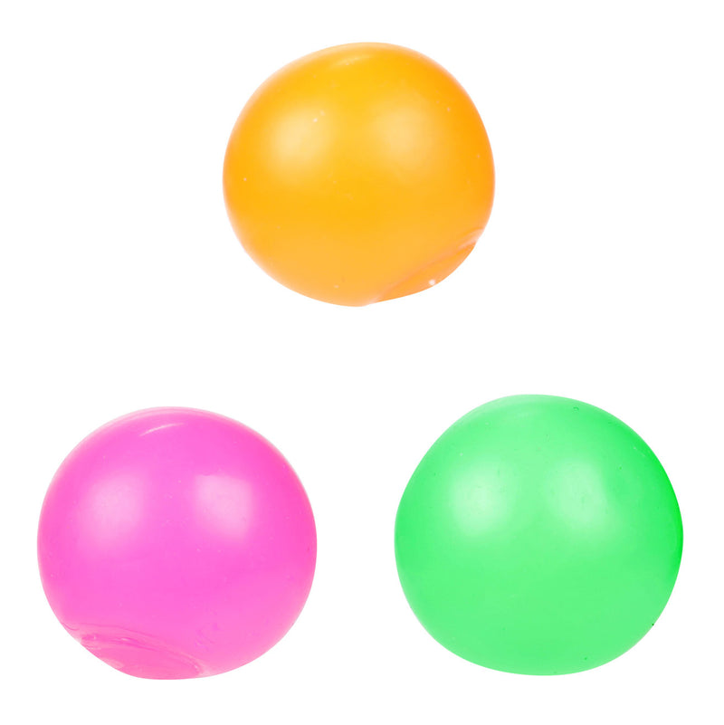 Load image into Gallery viewer, Toi-toys raamkruiper knijpballen neon, 3st.
