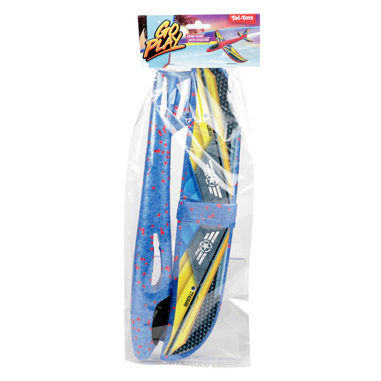 Toi-toys foam vliegtuig, 36cm