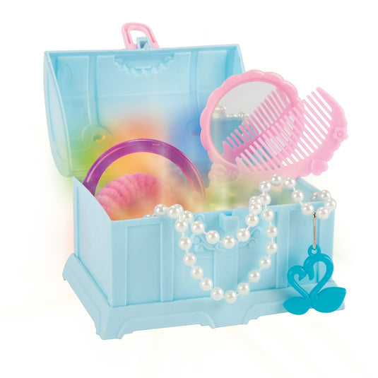 Toi-toys ice princess sieraden in schatkist met licht en geluid