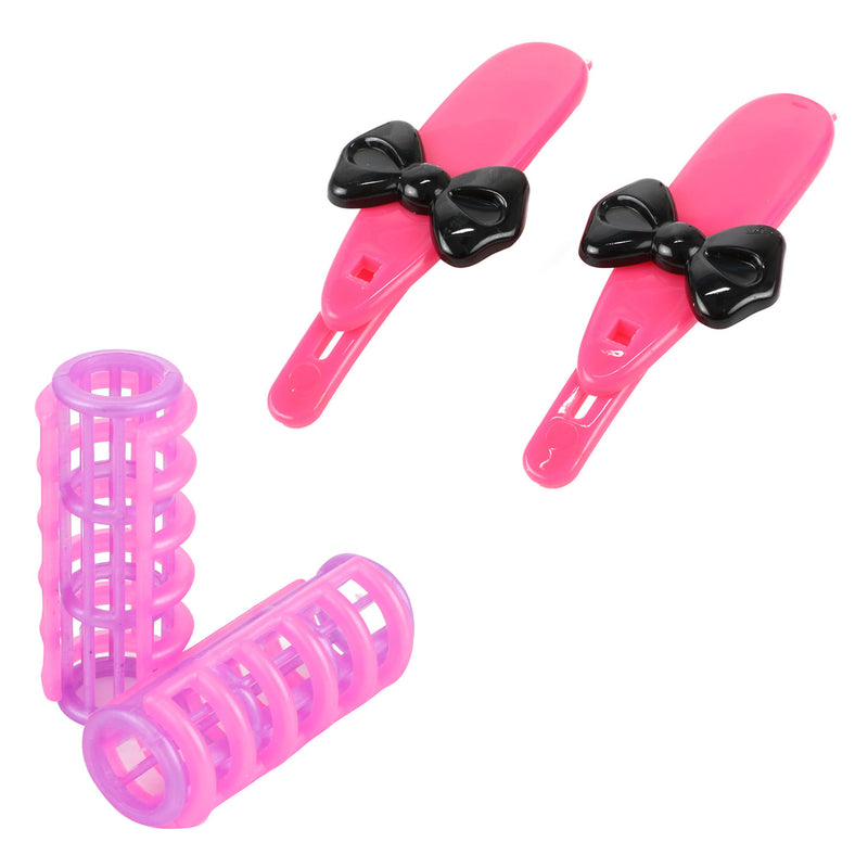 Afbeelding laden in galerijviewer, Toi-toys glamour shine kapperset met werkende fohn
