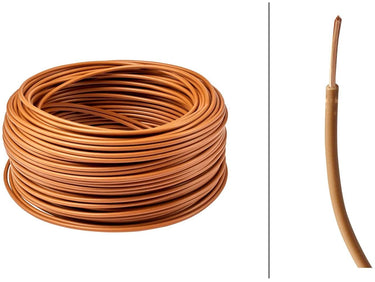 Hella fahrzeugleitung plastic cable flk 1.5 brown