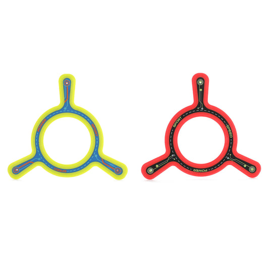 Merkloos sans marque toi toys ronde boemerang 'sports' (1 stuk) assorti