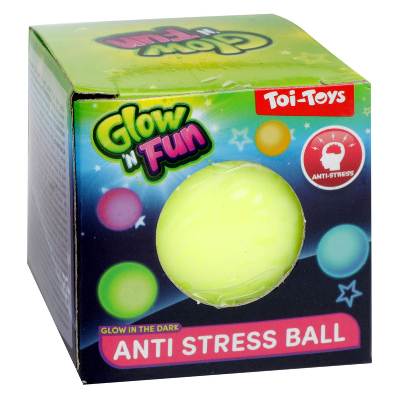 Load image into Gallery viewer, Toi-toys glow n fun anti stressbal glow in the dark
