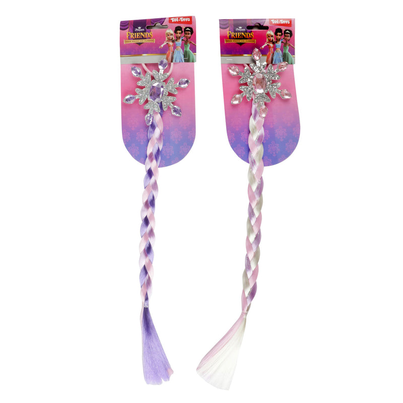 Load image into Gallery viewer, Toi-toys princess friends haarvlecht aan elastiek
