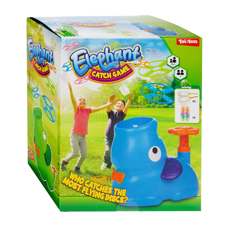 Load image into Gallery viewer, Toi-Toys Kinderspel Olifant Vliegende Schijven Vangen
