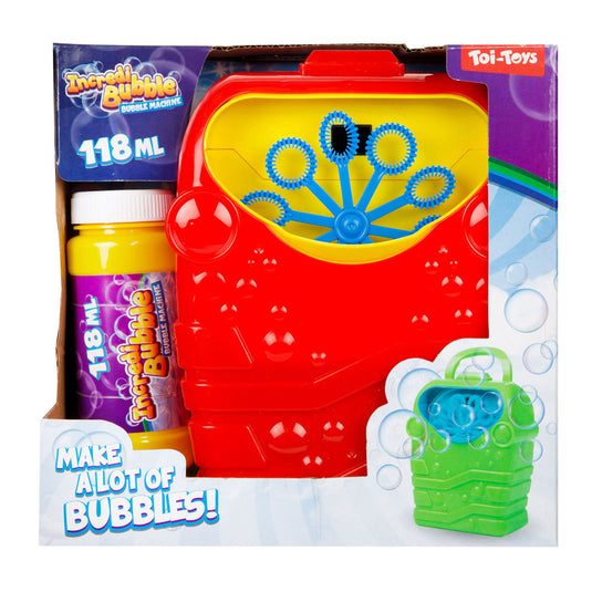 Toi-toys incredibubble bellenblaasmachine vierkant