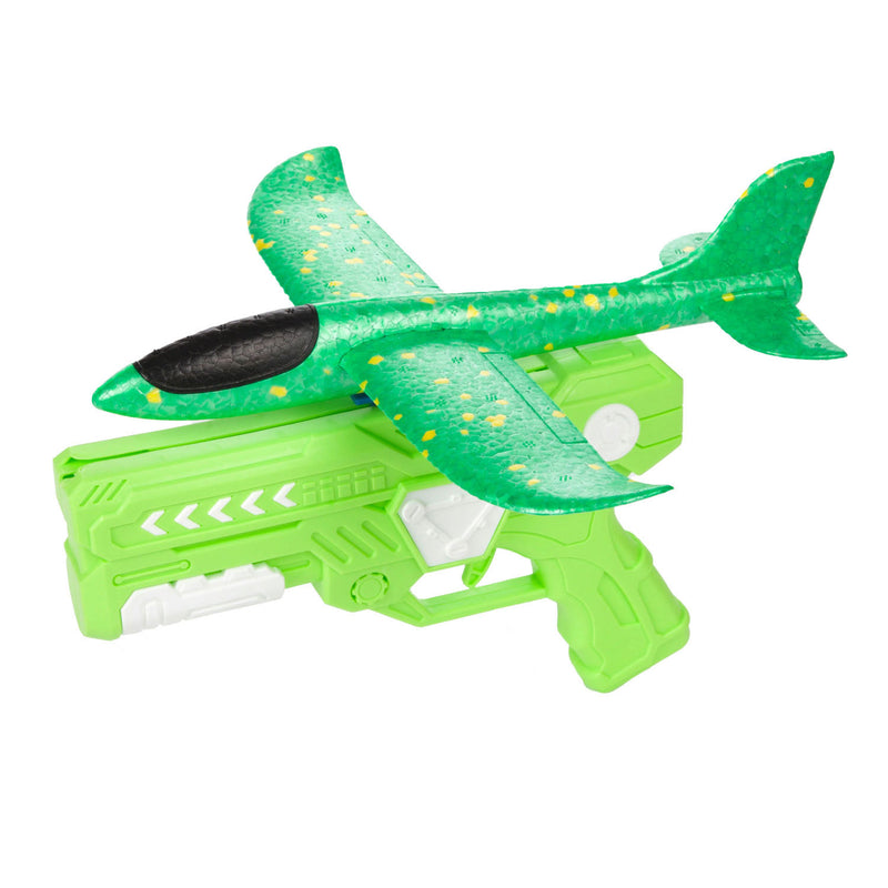 Load image into Gallery viewer, Toi-toys air foam vliegtuig met afschietpistool, 24cm
