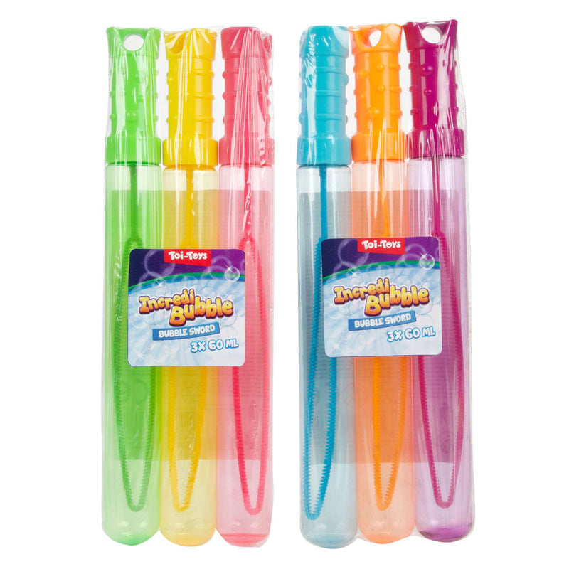 Load image into Gallery viewer, Toi-toys incredibubble bellenblaaszwaard 60ml, 3st.
