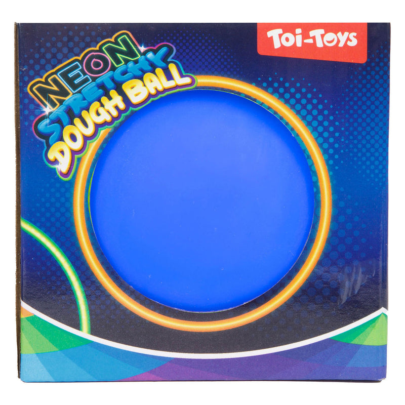 Load image into Gallery viewer, Toi-toys fun kneedbal neon, 10cm
